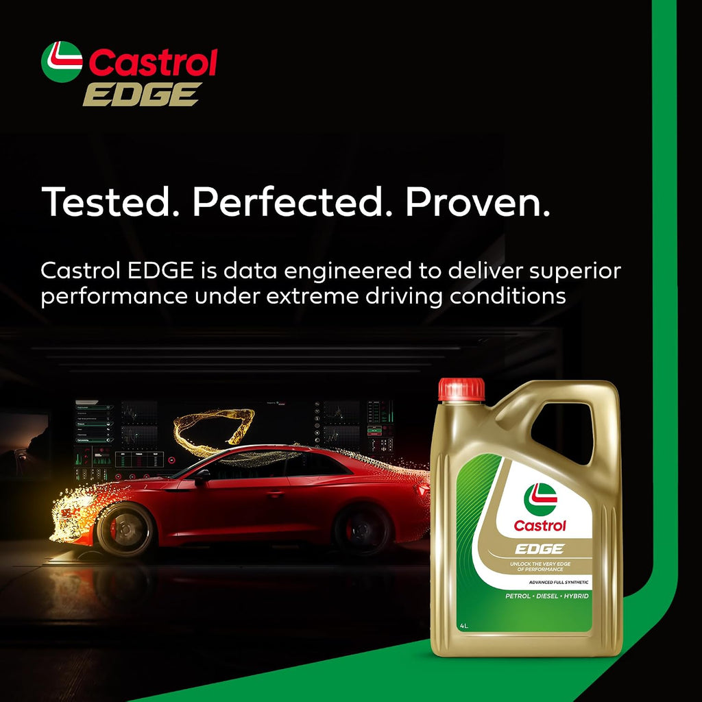 Castrol EDGE 5W-30 LL Advanced Full Synthetic Engine Oil, 1L